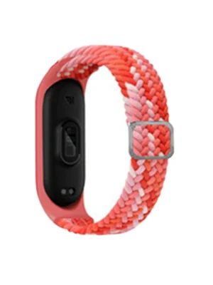 Newface Xiaomi Mi Band 6 Star Kordon - Pembe-Kırmızı