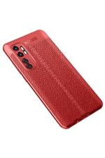 Newface Xiaomi Mi Note 10 Lite Kılıf Auto Focus Kapak - Kırmızı - Görsel 2