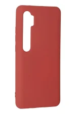 Newface Xiaomi Mi Note 10 Lite Kılıf Nano içi Kadife Silikon - Kiremit - Görsel 3