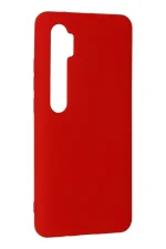 Newface Xiaomi Mi Note 10 Lite Kılıf Nano içi Kadife Silikon - Kırmızı - Görsel 3