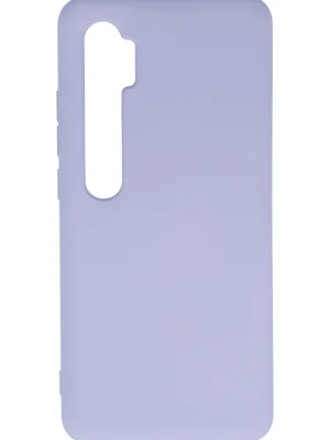 Newface Xiaomi Mi Note 10 Lite Kılıf Nano içi Kadife Silikon - Lila