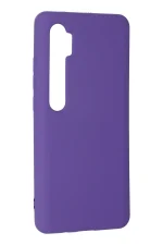 Newface Xiaomi Mi Note 10 Lite Kılıf Nano içi Kadife Silikon - Mor - Görsel 3