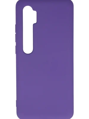 Newface Xiaomi Mi Note 10 Lite Kılıf Nano içi Kadife Silikon - Mor
