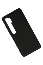 Newface Xiaomi Mi Note 10 Lite Kılıf Nano içi Kadife Silikon - Siyah - Görsel 2