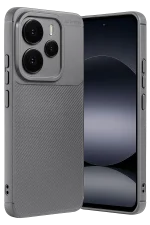 Newface Xiaomi Note 14 5G Auto Focus Karbon Kapak - Gri