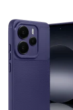 Newface Xiaomi Note 14 5G Auto Focus Karbon Kapak - Lacivert - Görsel 3