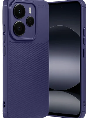 Newface Xiaomi Note 14 5G Auto Focus Karbon Kapak - Lacivert