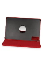 Newface Xiaomi Pad 6 Kılıf 360 Tablet Deri Kılıf - Kırmızı - Görsel 3