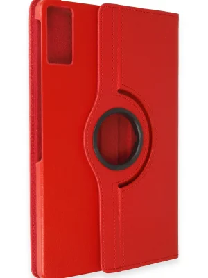 Newface Xiaomi Pad 6 Kılıf 360 Tablet Deri Kılıf - Kırmızı