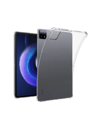 Newface Xiaomi Pad 6 Kılıf Anti Şeffaf Tablet Silikon - Şeffaf