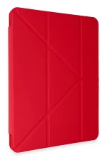 Newface Xiaomi Pad 6 Kılıf Kalemlikli Mars Tablet Kılıfı - Kırmızı - Görsel 2