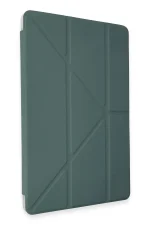 Newface Xiaomi Pad 6 Kılıf Kalemlikli Mars Tablet Kılıfı - Koyu Yeşil - Görsel 2