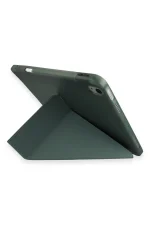 Newface Xiaomi Pad 6 Kılıf Kalemlikli Mars Tablet Kılıfı - Koyu Yeşil - Görsel 5