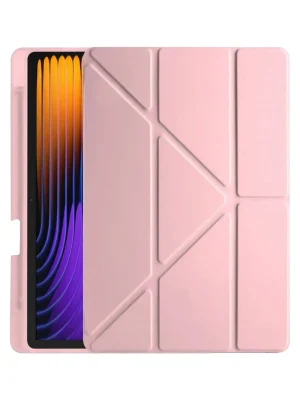 Newface Xiaomi Pad 7 Pro Kılıf Kalemlikli Mars Tablet Kılıfı - Rose Gold