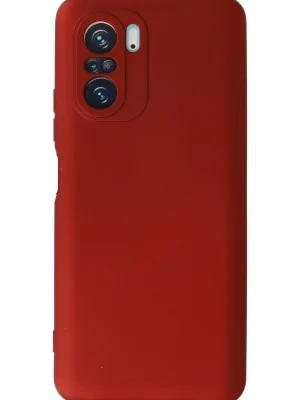 Newface Xiaomi Poco F3 Kılıf First Silikon - Kırmızı