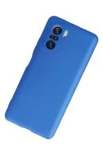 Newface Xiaomi Poco F3 Kılıf First Silikon - Mavi - Görsel 3