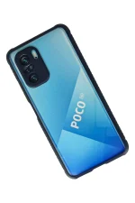 Newface Xiaomi Poco F3 Kılıf Miami Şeffaf Silikon - Lacivert - Görsel 2