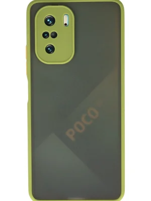 Newface Xiaomi Poco F3 Kılıf Montreal Silikon Kapak - Açık Yeşil