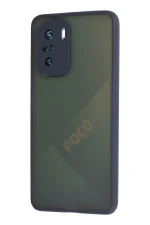 Newface Xiaomi Poco F3 Kılıf Montreal Silikon Kapak - Lacivert - Görsel 2