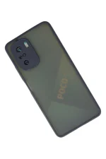 Newface Xiaomi Poco F3 Kılıf Montreal Silikon Kapak - Lacivert - Görsel 3