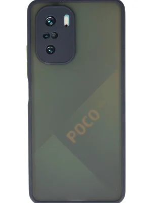 Newface Xiaomi Poco F3 Kılıf Montreal Silikon Kapak - Lacivert