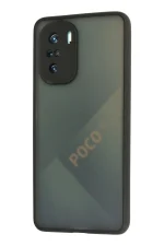 Newface Xiaomi Poco F3 Kılıf Montreal Silikon Kapak - Siyah - Görsel 2