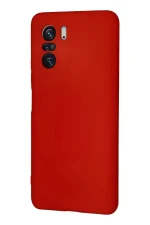 Newface Xiaomi Poco F3 Kılıf Nano içi Kadife Silikon - Kırmızı - Görsel 3