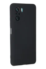 Newface Xiaomi Poco F3 Kılıf Nano içi Kadife Silikon - Lacivert - Görsel 3