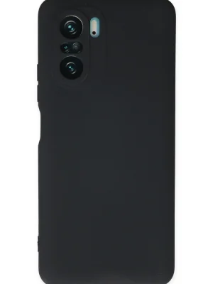 Newface Xiaomi Poco F3 Kılıf Nano içi Kadife Silikon - Lacivert