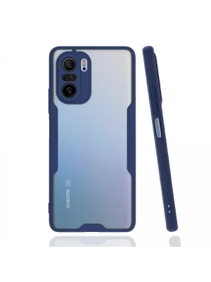 Newface Xiaomi Poco F3 Kılıf Platin Silikon - Lacivert