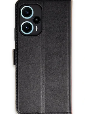 Newface Xiaomi Poco F5 Kılıf Trend S Plus Kapaklı Kılıf - Siyah