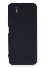 Newface Xiaomi Poco M3 Pro Kılıf Nano içi Kadife  Silikon - Lacivert