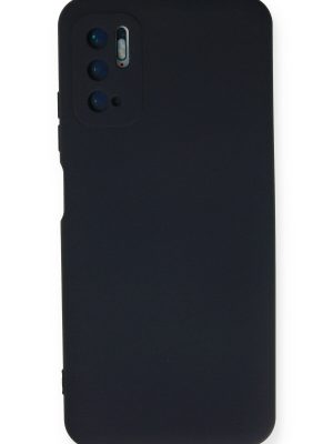 Newface Xiaomi Poco M3 Pro Kılıf Nano içi Kadife  Silikon - Lacivert