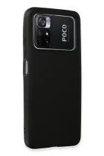 Newface Xiaomi Poco M4 Pro 4G Kılıf First Silikon - Siyah - Görsel 2