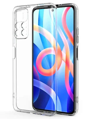 Newface Xiaomi Poco M4 Pro 4G Kılıf Lüx Şeffaf Silikon