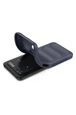 Newface Xiaomi Poco M4 Pro 4G Kılıf Optimum Silikon - Lacivert - Görsel 4