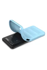 Newface Xiaomi Poco M4 Pro 4G Kılıf Optimum Silikon - Sky Blue - Görsel 4