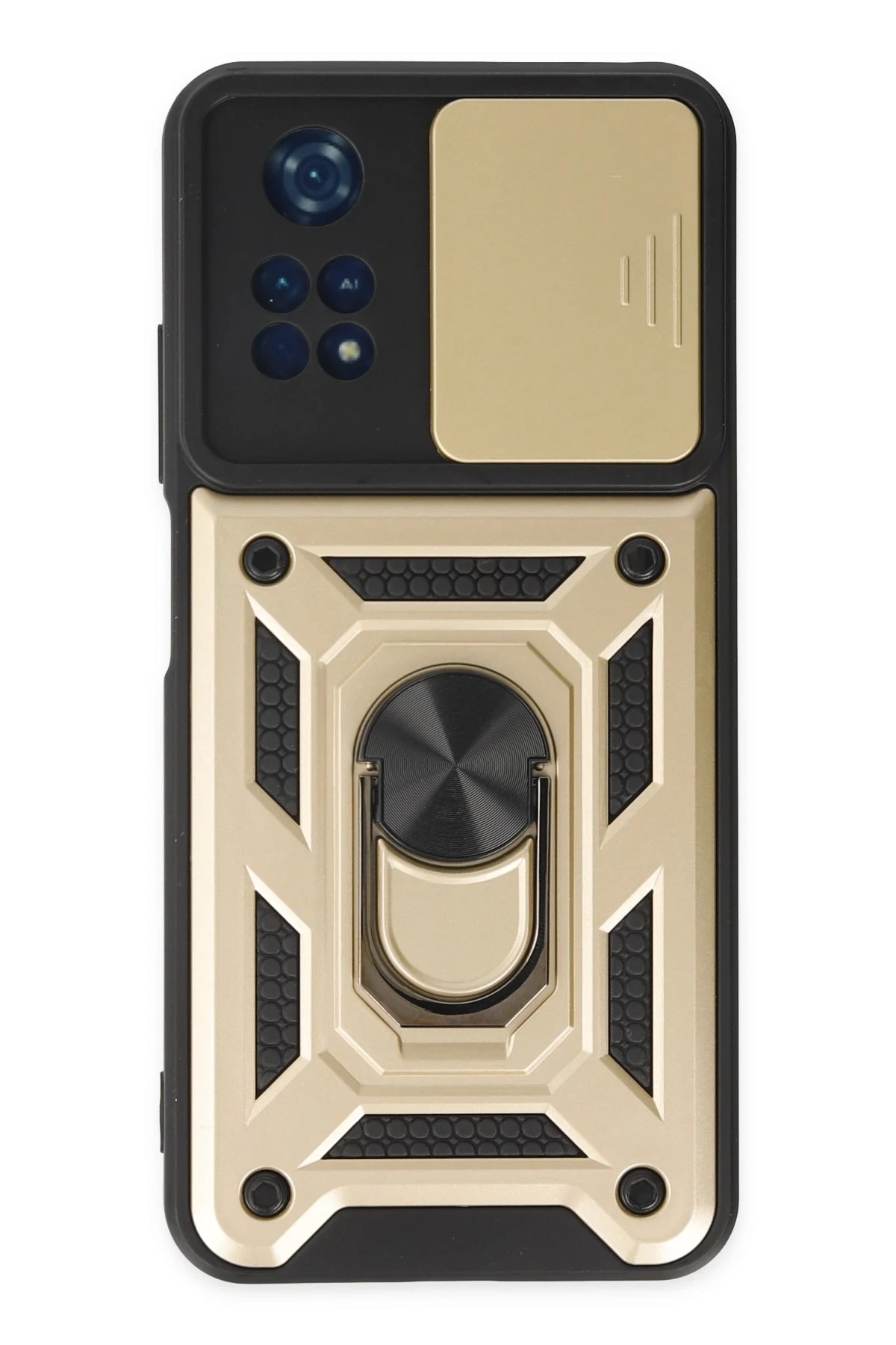 newface-xiaomi-poco-m4-pro-4g-kilif-pars-lens-yuzuklu-silikon-gold-default.webp Newface Xiaomi Poco M4 Pro 4G Kılıf Pars Lens Yüzüklü Silikon - Gold - Görsel 1