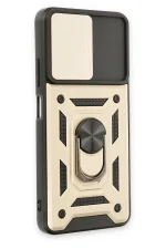 Newface Xiaomi Poco M4 Pro 5G Kılıf Pars Lens Yüzüklü Silikon - Gold - Görsel 2