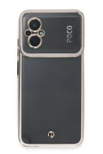 Newface Xiaomi Poco M5 Kılıf Liva Lens Silikon - Beyaz - Görsel 2