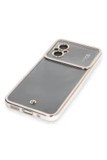 Newface Xiaomi Poco M5 Kılıf Liva Lens Silikon - Beyaz - Görsel 4