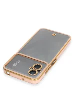Newface Xiaomi Poco M5 Kılıf Liva Lens Silikon - Rose - Görsel 3