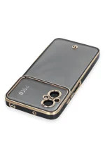 Newface Xiaomi Poco M5 Kılıf Liva Lens Silikon - Siyah - Görsel 3