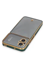 Newface Xiaomi Poco M5 Kılıf Liva Lens Silikon - Yeşil - Görsel 3
