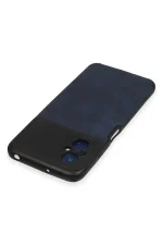 Newface Xiaomi Poco M5 Kılıf Loop Deri Silikon - Lacivert - Görsel 3