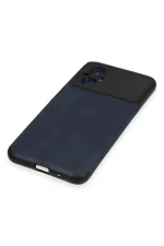 Newface Xiaomi Poco M5 Kılıf Loop Deri Silikon - Lacivert - Görsel 4