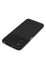 Newface Xiaomi Poco M5 Kılıf Loop Deri Silikon - Siyah - Görsel 3