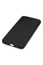 Newface Xiaomi Poco M5 Kılıf Loop Deri Silikon - Siyah - Görsel 4