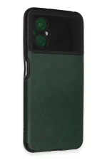 Newface Xiaomi Poco M5 Kılıf Loop Deri Silikon - Yeşil - Görsel 2