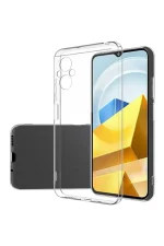 Newface Xiaomi Poco M5 Kılıf Lüx Şeffaf Silikon - Görsel 2